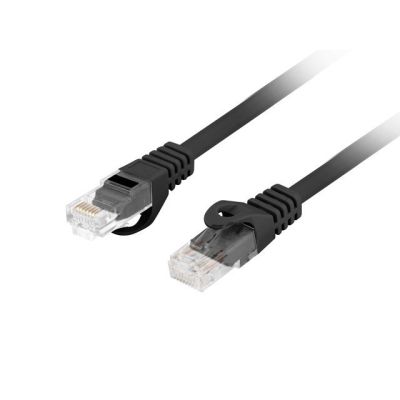 3. LANBERG PATCHKABEL KAT.6 UTP LSZH CU 0,25 M SCHWARZ FLUKE PASSED