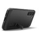 8. Spigen Tough Armor Mag MagSafe Hülle für Samsung Galaxy S25 FE – Schwarz und Gelb