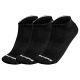 Skechers 3er-Pack Unisex Frottee-Sneaker S111035-001 Schwarz 35-38