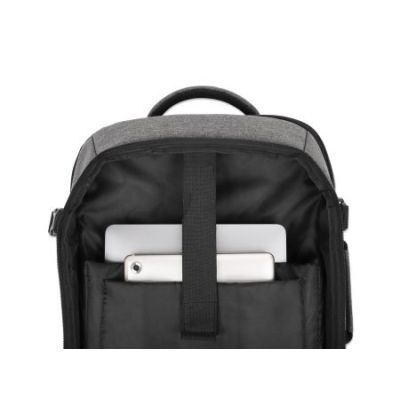 3. Manhattan 440370 Laptoptasche 43,9 cm (17,3 Zoll) Rucksack Grau