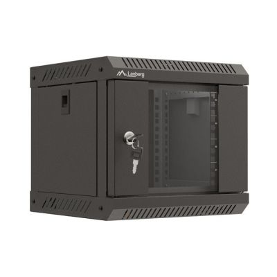 14. Lanberg WF11-3304-10B 4HE Rack-Wandschrank Schwarz