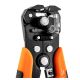 9. NEO TOOLS Automatische Abisolierzange 205 mm, Frontausführung + 230 Kabelverbinder
