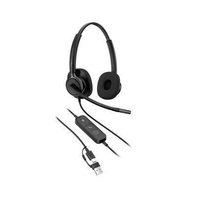 37. HP Poly Mission 425 Classic Kabelgebundenes USB-Stereo-Headset (Mehrfachpackung)