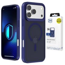 3mk Smoke MagCase für iPhone 17 Pro Max – Blau-Transparent