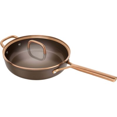 ZWILLING MILANO Bratpfanne mit Deckel 28 cm Braun