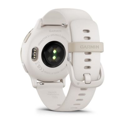7. Garmin Vivoactive 5 42 mm Cremegold-Uhr
