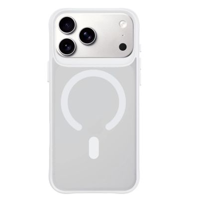 21. 3mk Smoke MagCase für iPhone 17 Pro - Weiß-Transparent