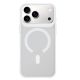 21. 3mk Smoke MagCase für iPhone 17 Pro - Weiß-Transparent
