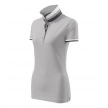 Malfini Collar Up W MLI-257A4 Silbergraues Poloshirt