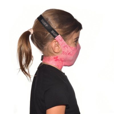 3. Kinder-Gesichtsmaske BUFF® FILTER MASK NYMPHA PINK 126647 538 10 00