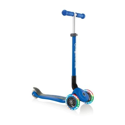 Globber Primo Faltbarer 3-Rad-Scooter mit Lichtern 432-100-2 HS-TNK-000013800
