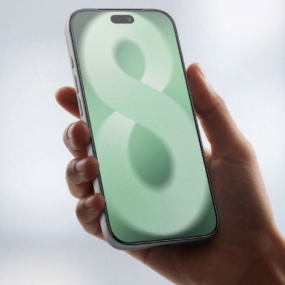 7. AmazingThing Radix +Care Mattes gehärtetes Glas für iPhone 18 Pro mit Halterung