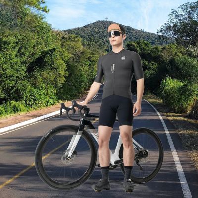 4. Rockbros 490025001 ROAD TO SKY Radsocken 36-38 cm - Schwarz