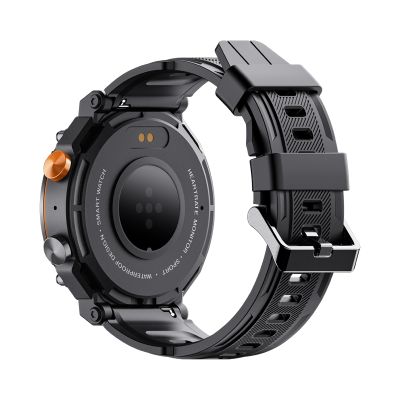 5. VELTORI VT130-1 Smartwatch Schwarzes Silikonarmband