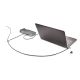3. Kensington MicroSaver® 2.0 Laptopschloss, Doppelkopf, Schlüsselöffnung