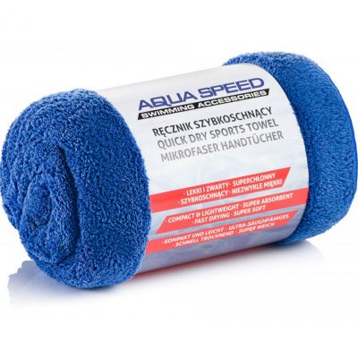 2. Aqua-speed Dry Coral Handtuch 350g 50x100 blau 01/157