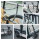 3. Rockbros 85922 Kettenschloss für Roller und Fahrräder – Schwarz