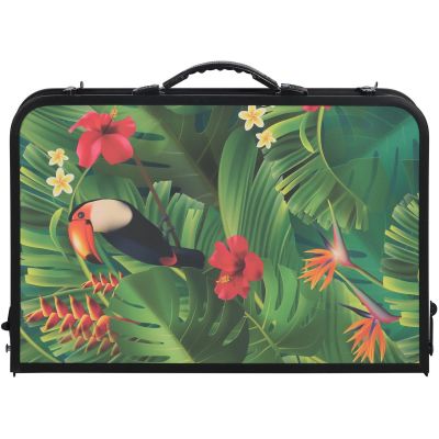 14. Klappbarer Campingtisch 60 x 45 x 25/56 cm Blume