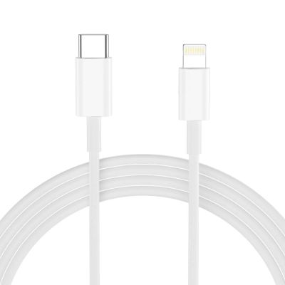 7. Tech-Protect NCA30 PD 30W QC3.0 USB-A / USB-C Wandladegerät + USB-C / Lightning Kabel 100cm - Weiß
