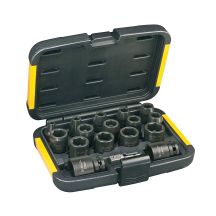 Dewalt DT7506 Schlagschrauber-Einsätze (6 mm, 8 mm, 10 mm, 11 mm, 12 mm, 13 mm, 14 mm, 16 mm, 17 mm, 18 mm, 19 mm, 20 mm, 21 mm, 22 mm, 27 mm, 17-teilig)