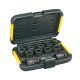 Dewalt DT7506 Schlagschrauber-Einsätze (6 mm, 8 mm, 10 mm, 11 mm, 12 mm, 13 mm, 14 mm, 16 mm, 17 mm, 18 mm, 19 mm, 20 mm, 21 mm, 22 mm, 27 mm, 17-teilig)