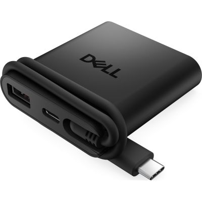 2. DELL DA225 Kabelgebundener USB 3.2 Gen 1 (3.1 Gen 1) Typ-C Laptop, Schwarz