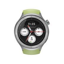 Motorola Moto Watch 512 MB Silber_Edelstahl + Herbal Garden_Silikon Silber