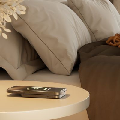 6. ZENS Slim Qi2 Aluminium Powerbank - 5000 mAh magnetische Powerbank kompatibel mit MagSafe und Qi2 (schwarz)