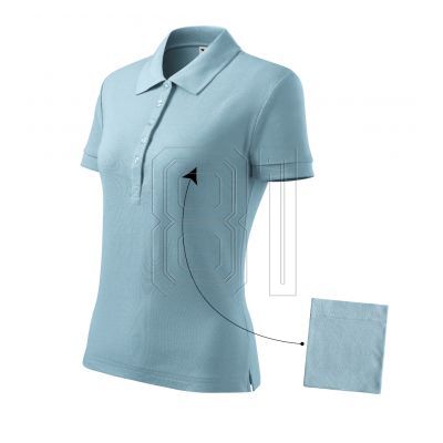 4. Malfini Cotton W MLI-21315 Poloshirt blau