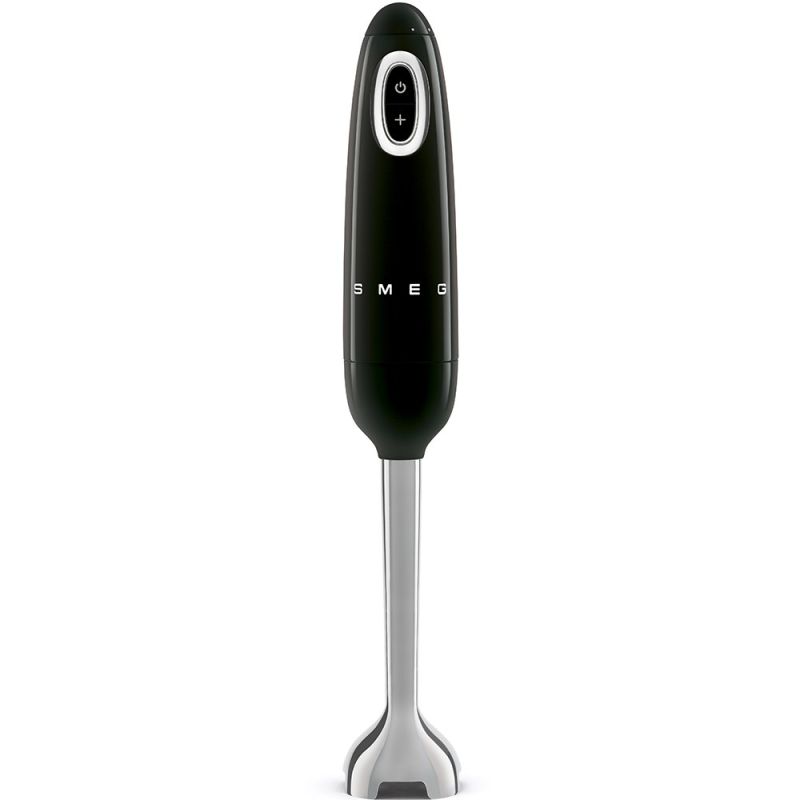 2. Smeg HBF03BLEU (101121) Stabmixer 700W Schwarz, Edelstahl