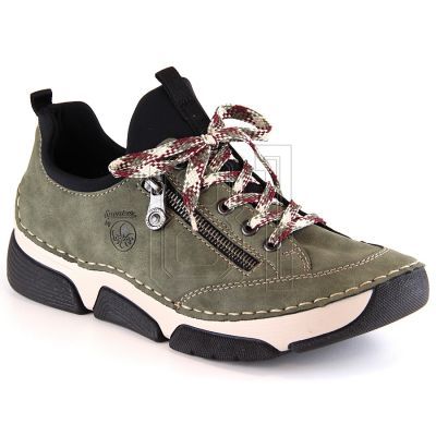 17. Bequeme Rieker W RKR610 grüne Schuhe