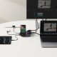 7. Baseus NOMOS ND11 67W 6-in-1 Kabellose Ladestation mit zwei Steckdosen – Schwarz