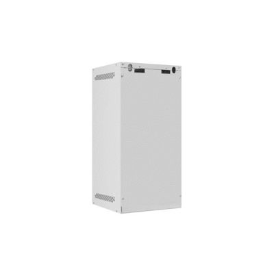 5. LANBERG Wandregalschrank 10" 12U 280x310 GRAU, Metalltüren (zerlegt verpackt) WF10-2312-00S