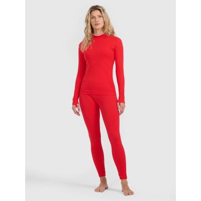 7. Nahtlose Thermounterwäsche für Damen (Oberteil) 4F 4FWAW25USEAF205-62S