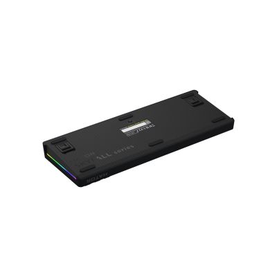 6. HATOR Skyfall Pro Wireless 65 Gaming-Tastatur USB + RF Wireless + Bluetooth QWERTZ US Englisch Schwarz, Grau