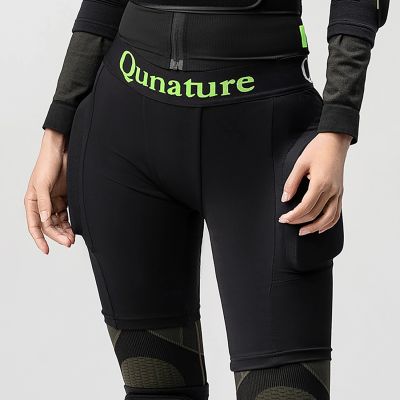 11. Qunature Ski-Hüftprotektoren – Basic M Ski, Snowboard, Skates – Schwarz