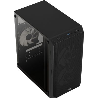 8. AEROCOOL GS CS-107-A-BK-v2 FRGB GEHÄUSE