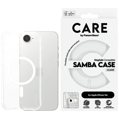 CARE by PanzerGlass Fashion MagSafe iPhone 16e Hülle - Transparent