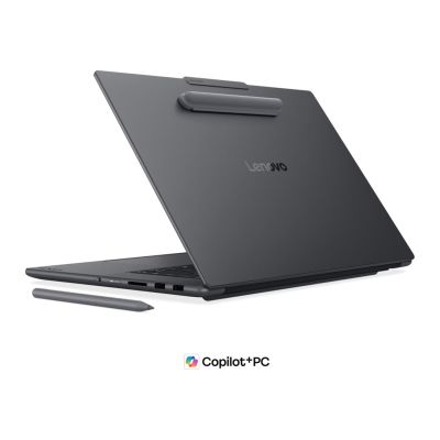 3. Lenovo Yoga Pro 9i Aura Edition 16IPH11 Ultra 7 356H 16" 2.8K OLED 500 nits glänzend 32 GB LPDDR5X-7467 SSD 512 GB GeForce RTX 5050 8 GB Wi-Fi 7 + BT Kamera 5,0 MP + IR 92,5 Wh W11 Pro Thunder Grey