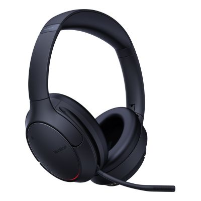 4. Yealink BH78 Kabelgebundenes & Kabelloses Headset mit Kopfbügel, Anruf-/Musikfunktion, USB Typ-C / USB Typ-A, Bluetooth-Ladestation, Schwarz