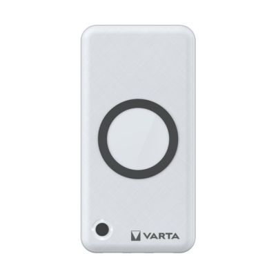 3. Varta 57908 101 111 Powerbank Lithium-Polymer (LiPo) 15000 mAh Kabelloses Laden Weiß