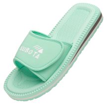 Kubota Velcro Classic Flip-Flops Pastellgrün K25SS-100-001-17-1