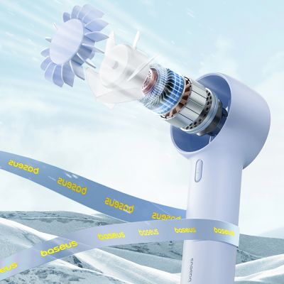 8. Baseus GoTrip DT1 Lüfter - blau