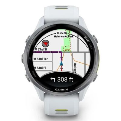 2. Sportuhr Garmin Forerunner 970 Whitestone/Amp Yellow