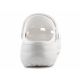 6. Crocs Classic Platform Glitter Clog W 207241-0WV Kreide