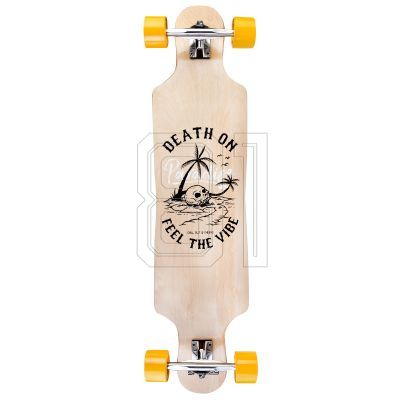 2. Spokey Longbay 9506999000 Longboard Skateboard 