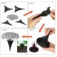 36. Solarlampe mit 8 SMD-LEDs zur Erdung, 4er-Set