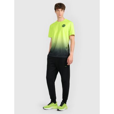 6. Schnelltrocknendes Herren-T-Shirt mit Print 4F x Robert Lewandowski 4F RL9SAW25TTSHM3358-45N