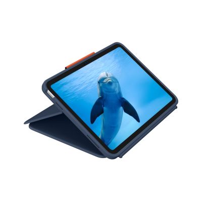 3. Logitech Rugged Combo 4 Touch QWERTZ Deutscher Smart Connector Blau