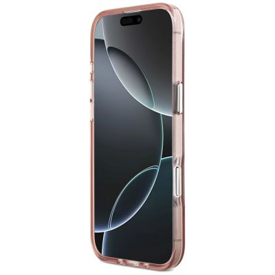 5. Karl Lagerfeld IML Choupette Sketch Logo MagSafe Hülle für iPhone 17 Air - Pink